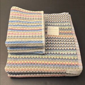 4pc ECOEXISTENCE Eco-Melange Quick Dry Bath Towel Set - WaterlessColoringProcess